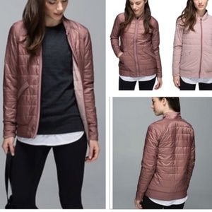 $258 Lululemon The Bomb Reversible Bomber Jacket10